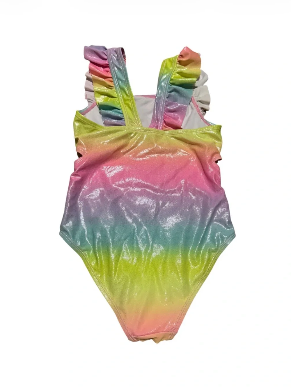 Kids Unicorn Sequin One-Piece Swimsuit